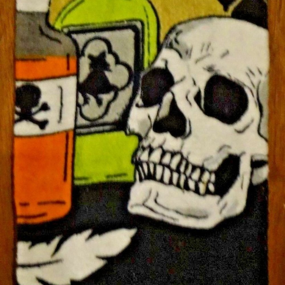 Skull Apothecary Kitchen Towel